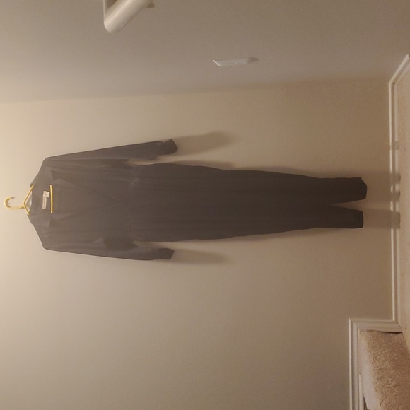 Liz Claiborne Pants - Vintage Liz Claiborne Elegant Navy Blue Jumpsuit